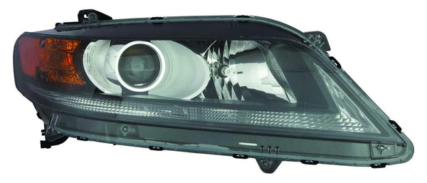 Head Lamp Passenger Side Honda Accord Coupe 2013-2015 4 Cyl Halogen Capa , Ho2503157C
