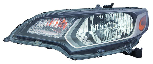 Head Lamp Passenger Side Honda Fit 2015-2017 Halogen Capa , Ho2503160C