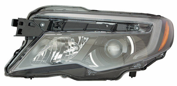2017-2020 Honda Ridgeline Head Lamp Passenger Side Halogen With Auto Off Lx High Quality