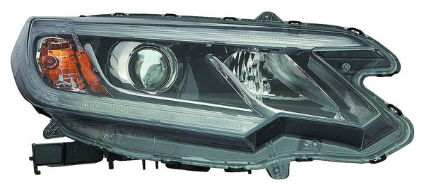 Head Lamp Passenger Side Honda Crv 2015-2016 Halogen Touring Capa , Ho2503170C