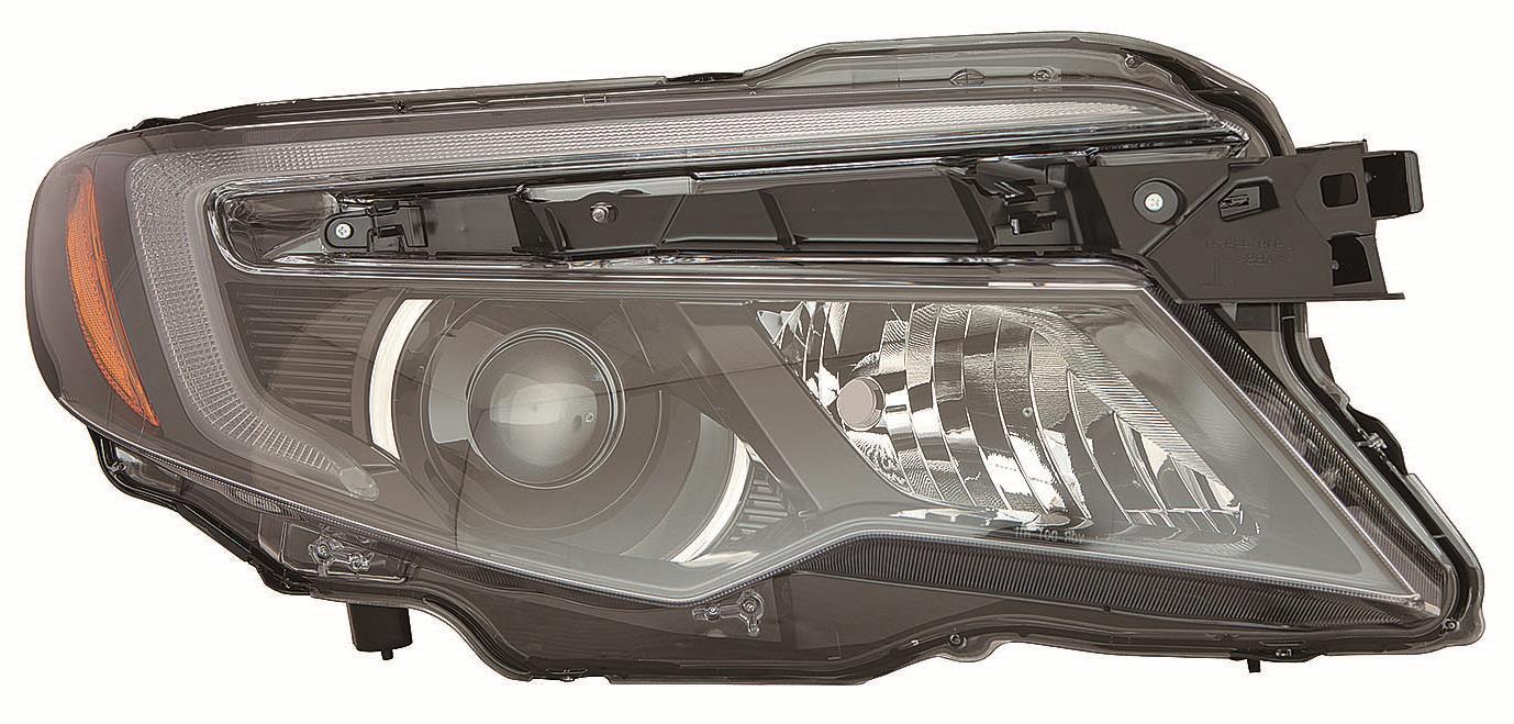 Phare halogène côté passager (feux de route) pour Honda Pilot 2016-2022, référence HO2503172