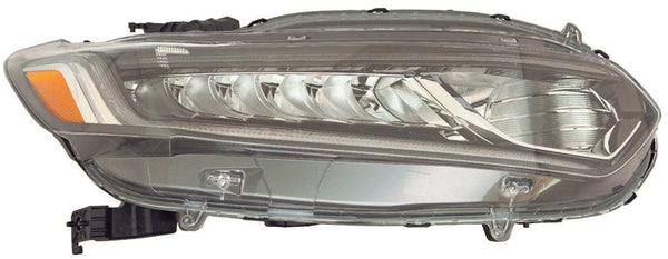 2018-2021 Honda Accord Sedan Head Lamp Passenger Side With Led Low Beam/Halogen High Beam Without Touring High Quality