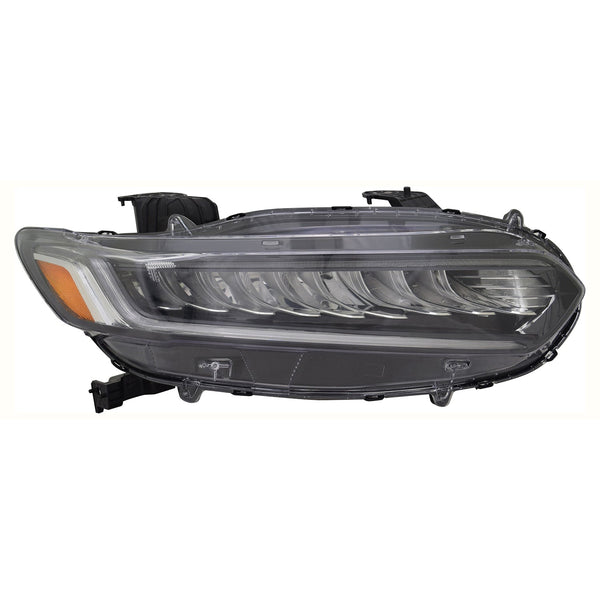 Head Lamp Passenger Side Honda Accord Hybrid 2018-2020 With Led Lowith High Beam With Touring Capa , Ho2503188C