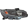 2019-2021 Honda Civic Hatchback Head Lamp Passenger Side Halogen With Black Bezel