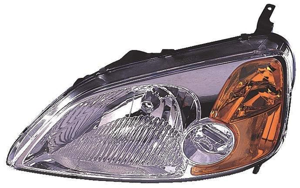 2001-2003 Honda Civic Coupe Head Lamp Driver Side High Quality