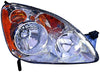 Head Lamp Passenger Side Honda Crv 2005-2006 Japan Built Capa , Ho2519107C