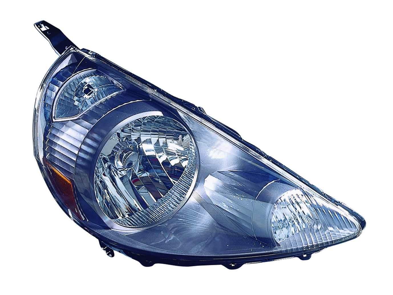 Phare avant côté passager pour Honda Fit 2007-2008, couleur argent (code NH642M), haute qualité, HO2519124