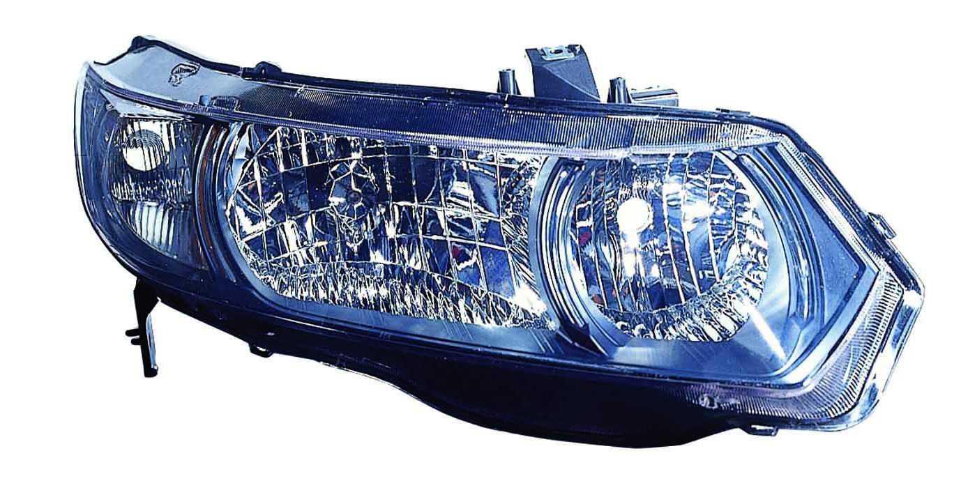 Phare avant côté passager pour Honda Civic Coupé 2009-2011 Capa - Pièces détachées Hunt