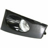 2007-2008 Honda Fit Fog Lamp Front Driver Side Black Code B92P With Black Painted Bezel Economy Quality