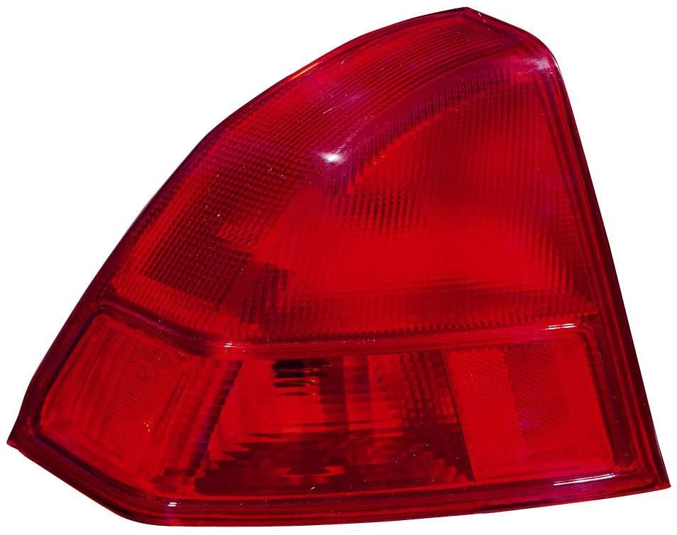 Feu arrière côté conducteur Acura EL 2001-2003, haute qualité, HO2800133