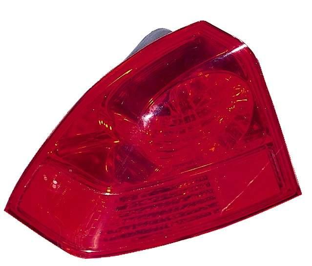 Feu arrière côté conducteur pour Honda Civic Hybrid 2003-2005, haute qualité, HO2800153