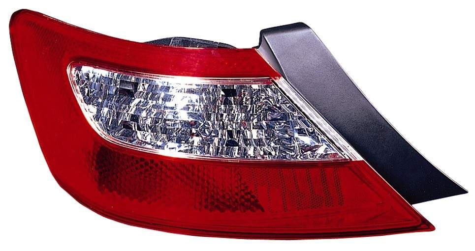 Feu arrière côté conducteur pour Honda Civic Coupé 2006-2008 Capa - Pièces détachées Hunt