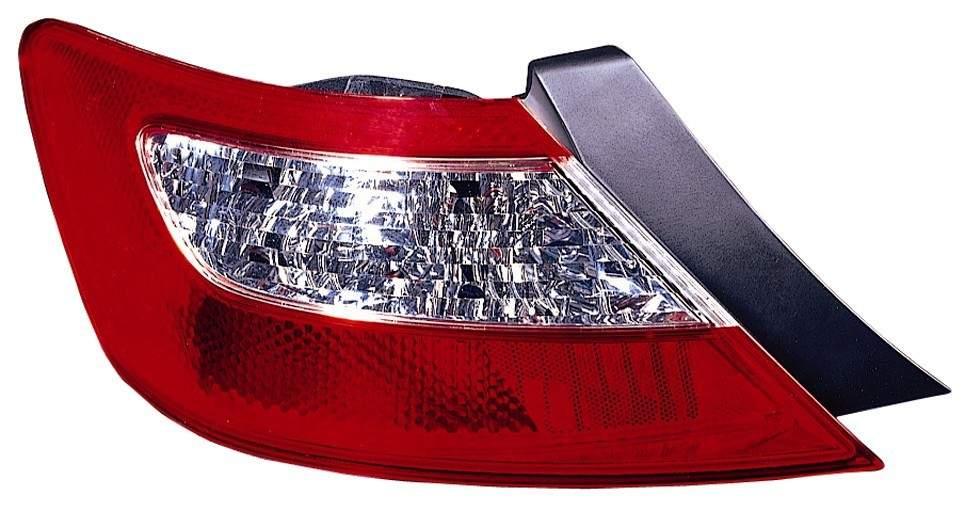 Feu arrière côté conducteur pour Honda Civic Coupé 2006-2008, haute qualité, HO2800165
