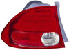 Tail Lamp Driver Side Honda Civic Hybrid 2006-2008 Capa
