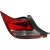 2012 Honda Civic Sedan Tail Lamp Driver Side