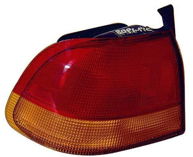 Feu arrière côté passager pour Honda Civic berline 1996-1998, HO2801117V