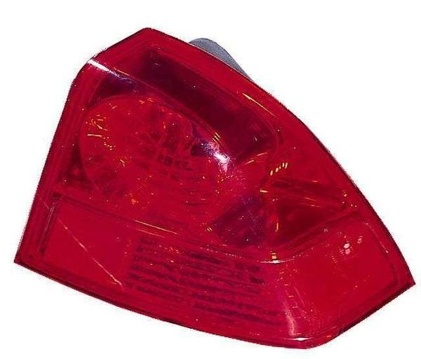 2003-2005 Honda Civic Hybrid Tail Lamp Passenger Side High Quality