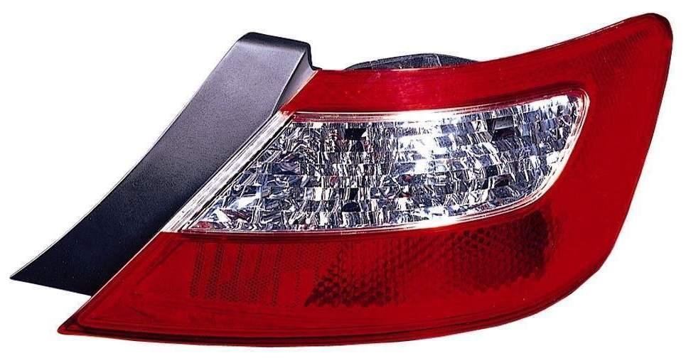 Feu arrière côté passager pour Honda Civic Coupé 2006-2008, haute qualité, HO2801164