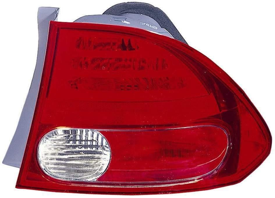 Feu arrière côté passager pour Honda Civic Berline 2006-2008, haute qualité, HO2801165