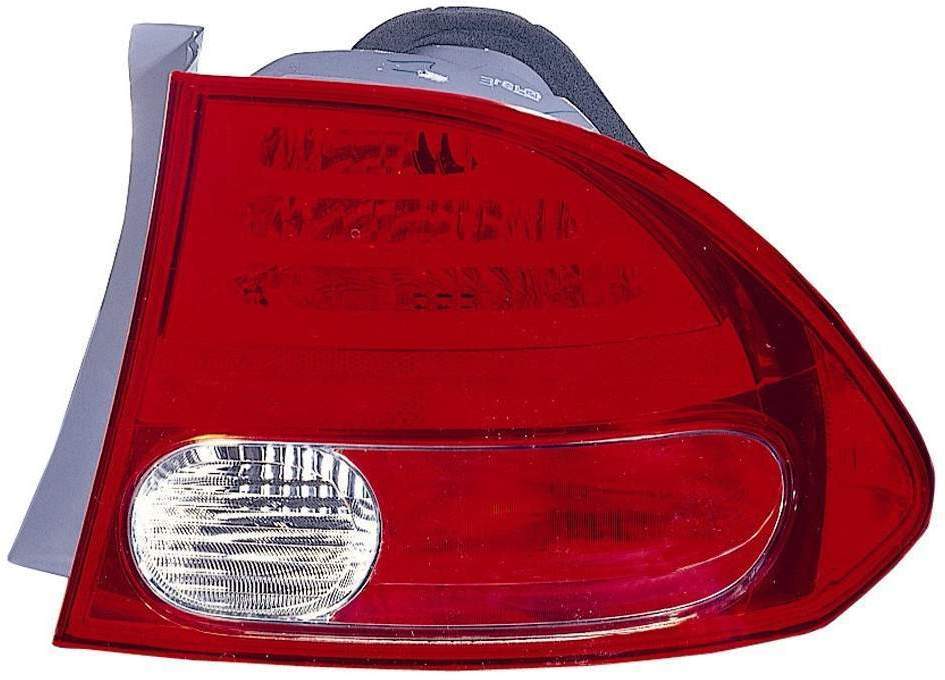 Feu arrière côté passager pour Honda Civic Hybrid 2006-2008 - Capa - Pièces détachées Hunt