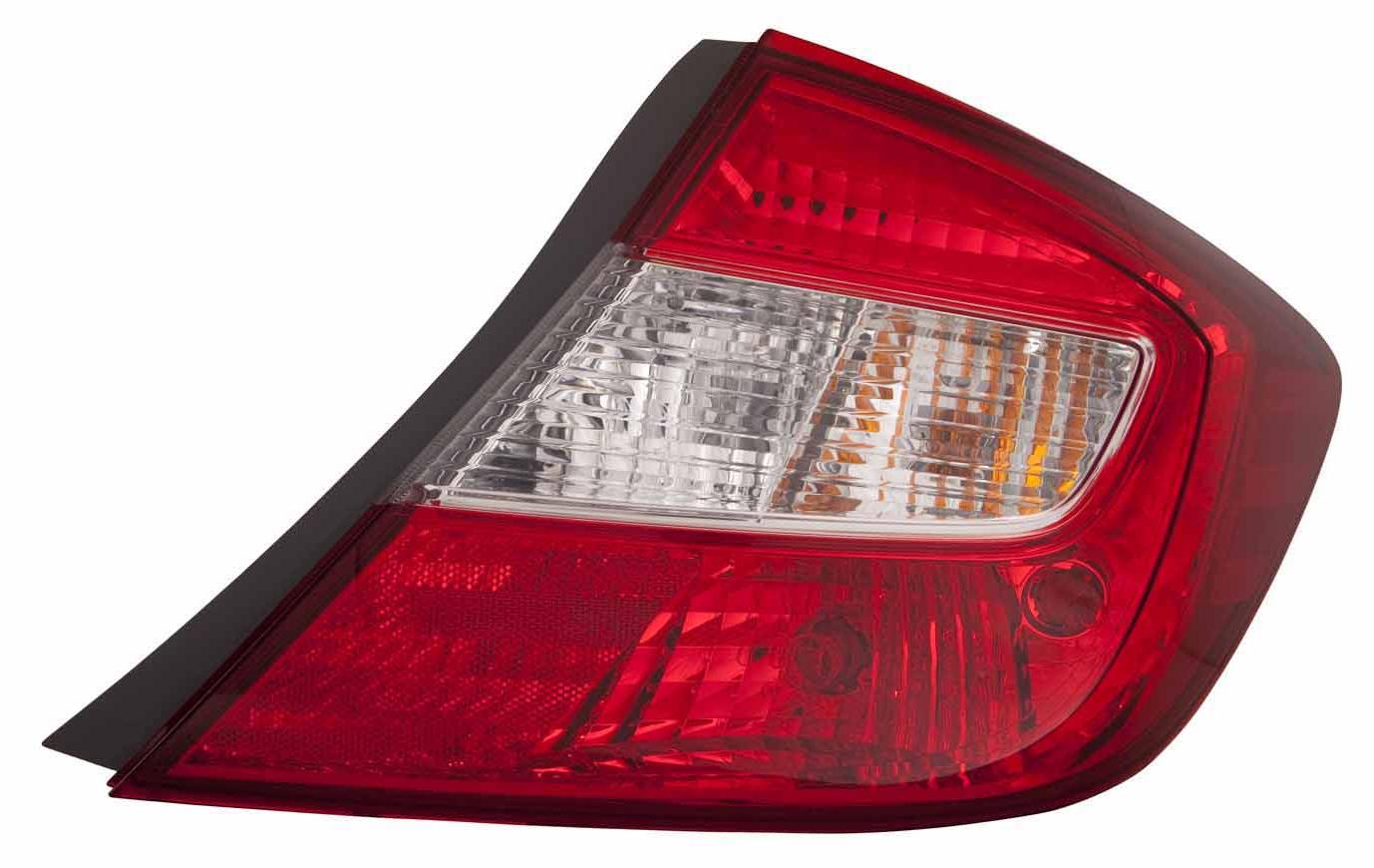 Feu arrière côté passager pour Honda Civic Sedan 2012 Capa - Pièces détachées Hunt