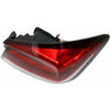 2014-2015 Honda Civic Coupe Tail Lamp Passenger Side High Quality