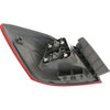 2013-2015 Honda Accord Sedan Tail Lamp Passenger Side Ex/Lx/Sport Models