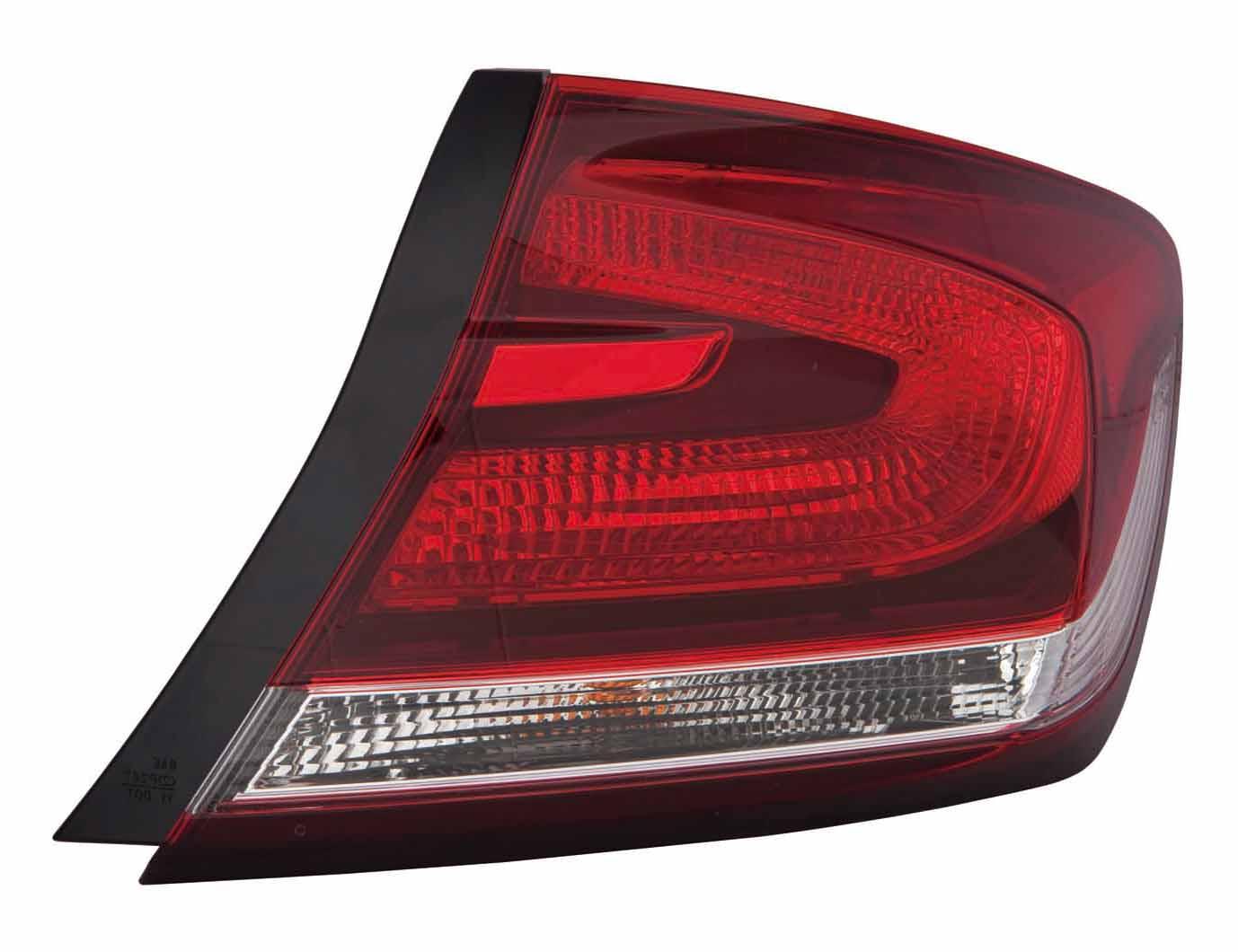 Feu arrière côté passager pour Honda Civic Berline 2013-2015, haute qualité, HO2805102