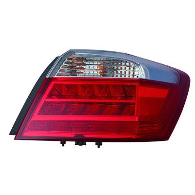 Feu arrière côté passager pour Honda Accord Hybrid 2014-2015, LED haute qualité, HO2805105
