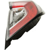 2017-2020 Honda Civic Hatchback Type-R Tail Lamp Passenger Side Led Model High Quality