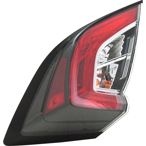 2017-2020 Honda Civic Hatchback Type-R Tail Lamp Passenger Side Led Model High Quality