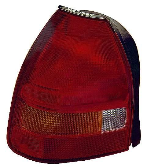 Feu arrière côté conducteur pour Honda Civic Hatchback 1996-1998, HO2818113V