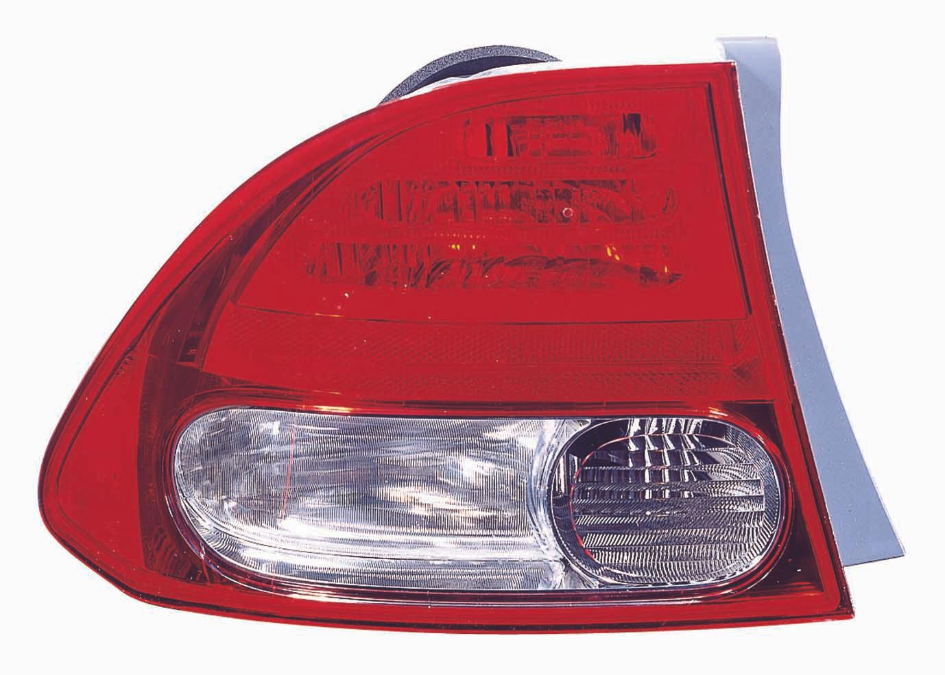 Feu arrière côté conducteur pour Honda Civic Berline 2009-2011, haute qualité, HO2818138