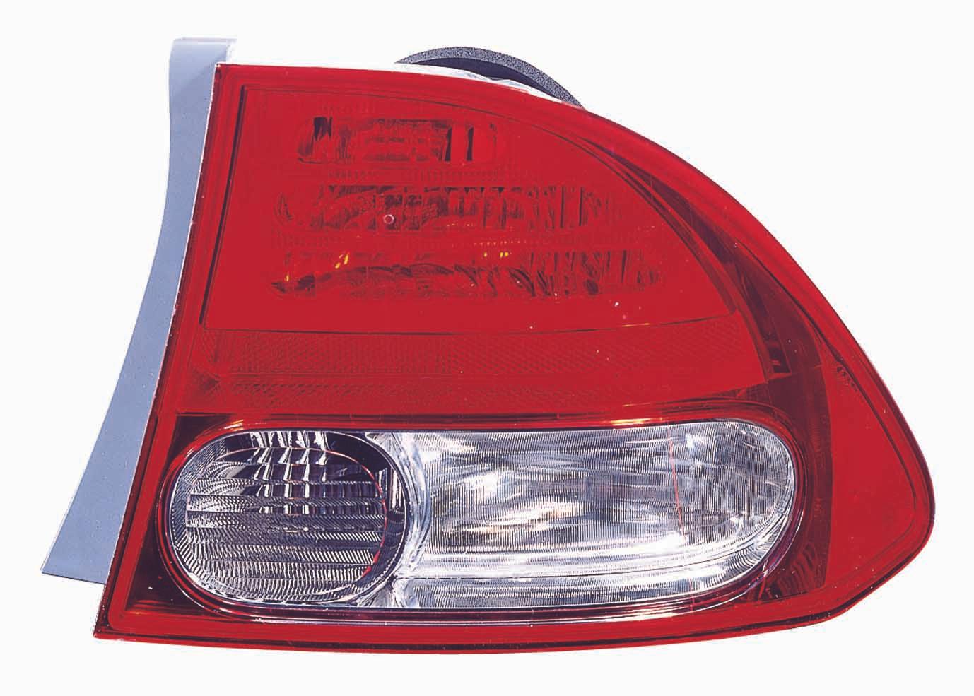 Feu arrière côté passager pour Honda Civic Berline 2009-2011, haute qualité, HO2819138