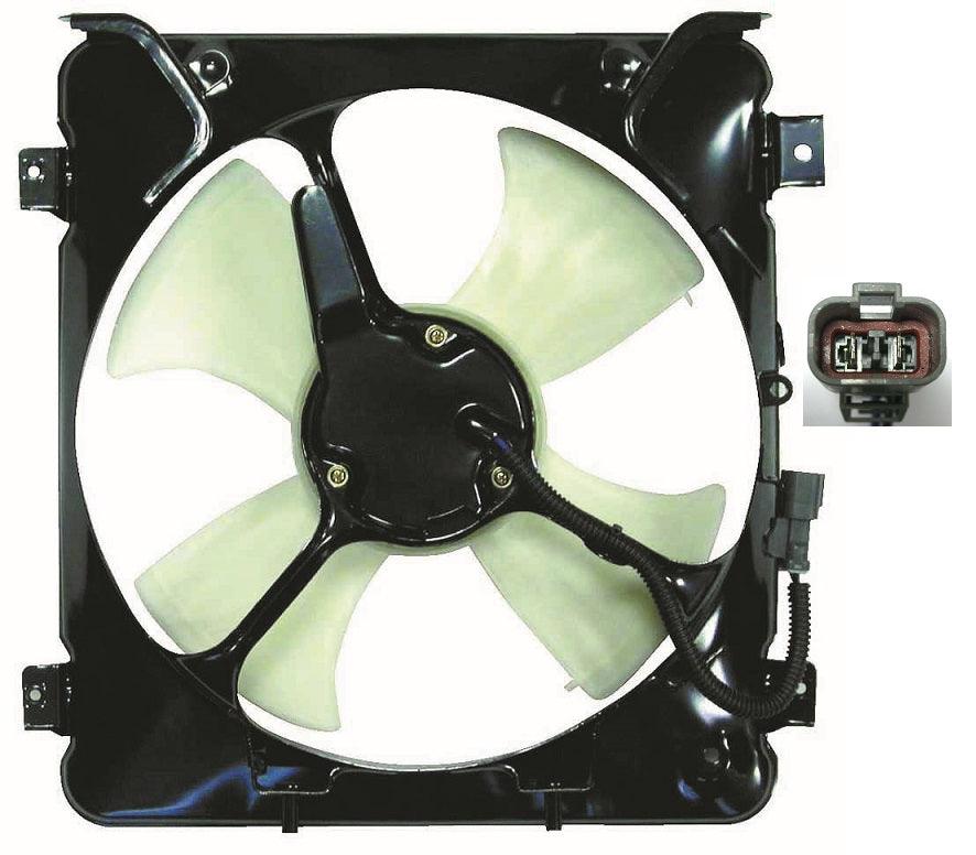 Ensemble ventilateur de climatisation pour Honda Civic Hatchback 1996-1998, HO3113104