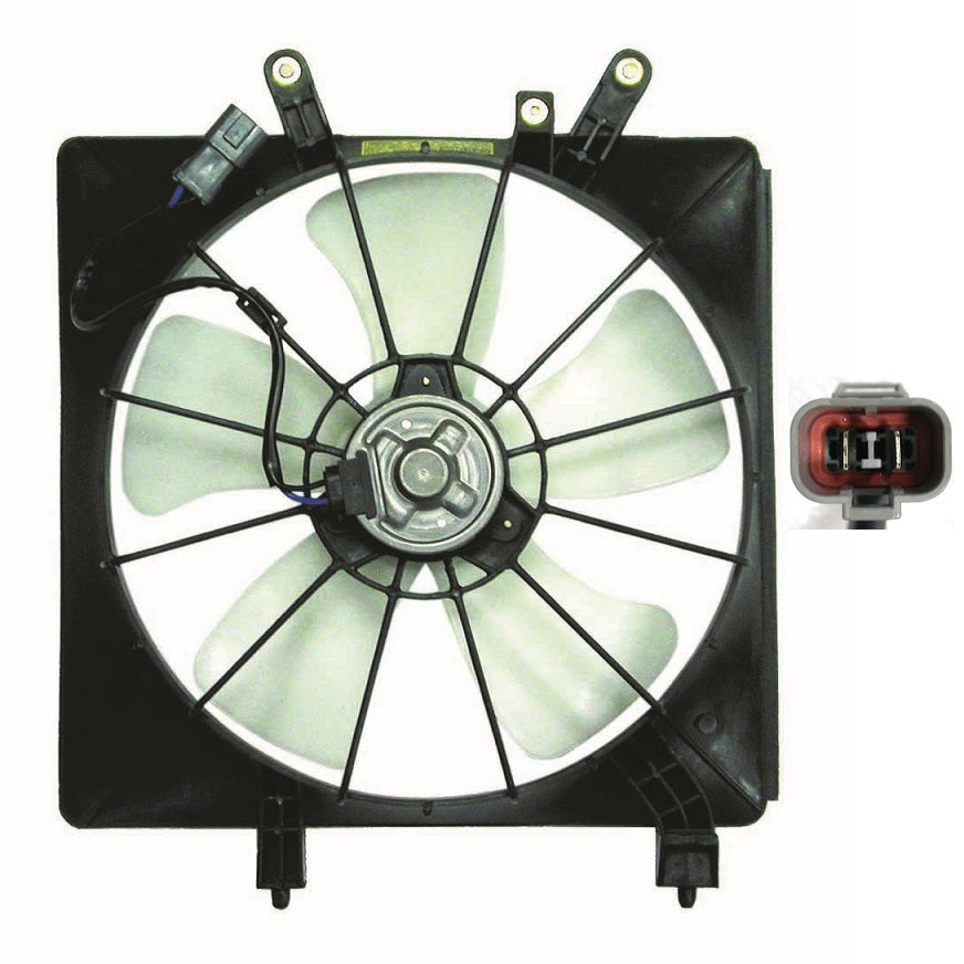 Ensemble ventilateur de radiateur pour Honda Civic Coupé 2001-2005 Denso - Hunt Parts