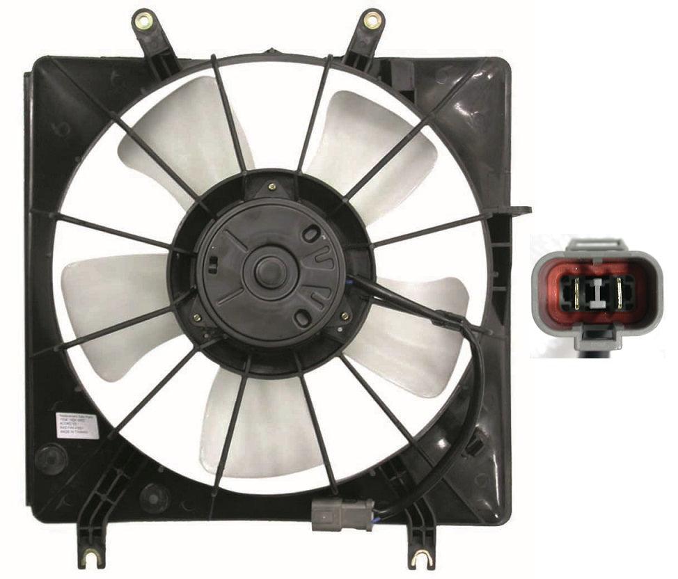 Ensemble ventilateur de radiateur pour Honda Accord Sedan 2003-2007, côté conducteur, V6, HO3115124