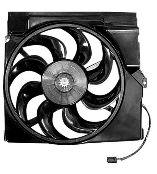 2009-2015 Honda Pilot Radiator Fan Assembly Awd 3.5L With Ac