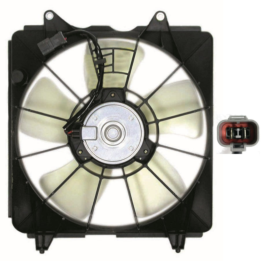 Ensemble ventilateur de radiateur pour Honda Civic Coupé 2006-2011, moteur Denso 1,8 L, référence HO3117100U - Hunt Parts