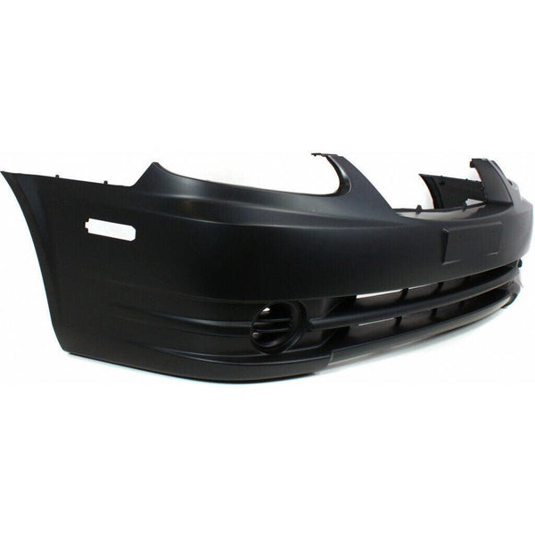 2003-2005 Hyundai Accent Sedan Bumper Front Primed Without Fog Lamp Hole Capa
