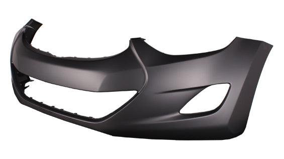 Pare-chocs avant Hyundai Elantra Sedan 2011-2013, apprêté, fabriqué aux États-Unis, Capa, HY1000185C