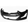 2014-2016 Hyundai Elantra Sedan Bumper Front Primed Korea Built With Tow Hook Hole Capa