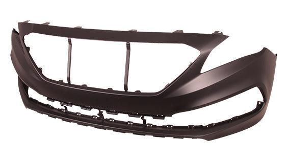 Pare-chocs avant Hyundai Sonata 2015-2017 apprêté sans capteur, modèle Sport, HY1000211