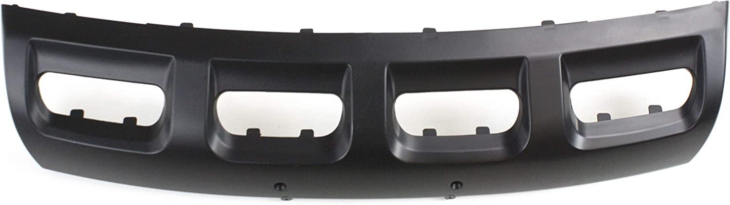 Pare-chocs avant inférieur Hyundai Santa Fe 2007-2009, noir texturé, HY1015101