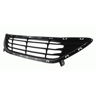 Calandre inférieure Hyundai Elantra Sedan 2011-2013 sans insert chromé, HY1036115