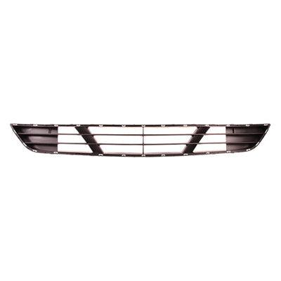 2012-2014 Hyundai Genesis Sedan Grille Lower Matte-Black Without Adaptive