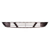 2012-2014 Hyundai Genesis Sedan Grille Lower Matte-Black Without Adaptive