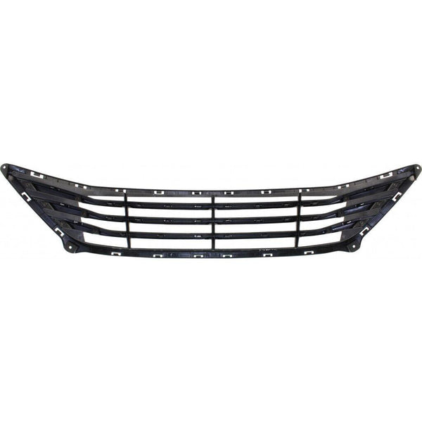 2014-2016 Hyundai Elantra Sedan Grille Lower Black With Smoke Chrome Bar Trim Usa Built Model