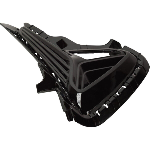 2018-2019 Hyundai Sonata Fog Lamp Bezel Front Driver Side Ptd Black Non-Turbo Model With Bulb Type Fog Lamps