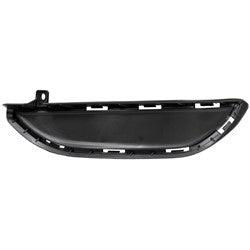 2019-2021 Hyundai Tucson Grille Lower Driver Side Raw Glossy Black